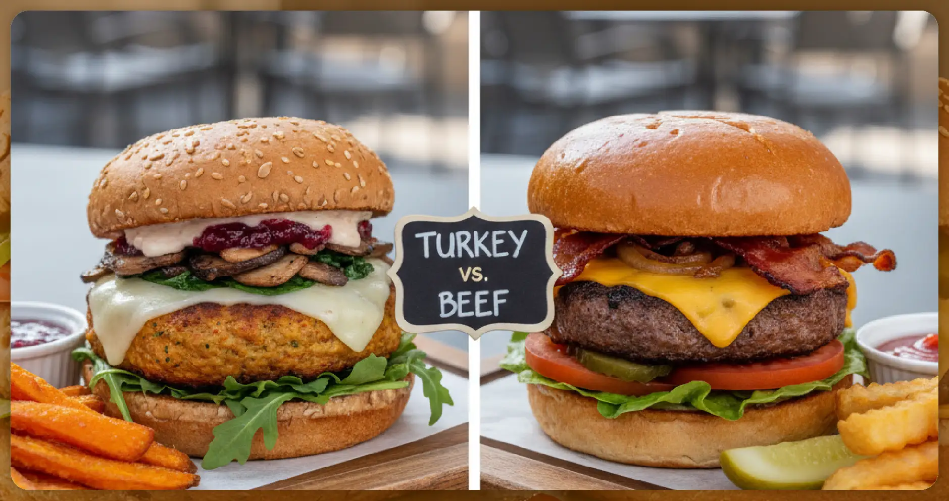 Understanding the Classic Rivalry: Turkey Burger vs Beef Burger